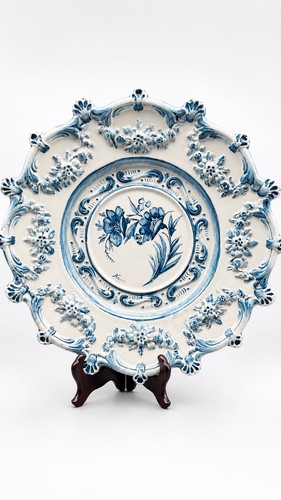 Piatto maiolica italiana cm - piatto,