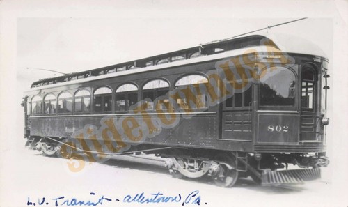 Foto vintage trolley - /tram, 802