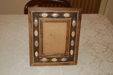 Cornice in legno, 24 cmx 30 cm, artigianato del Sud Africa