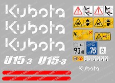 Kubota u15 mini - mini, escavatore