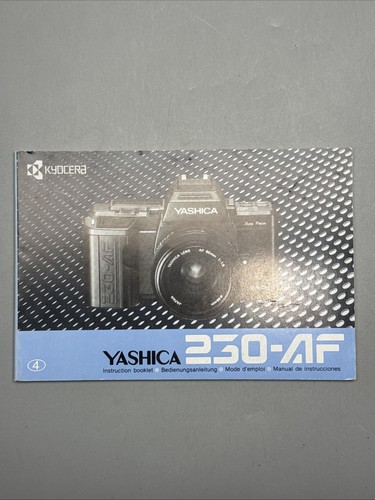 Yashica 230 istruzioni - 230-af,