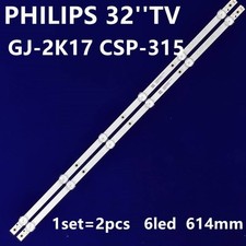 KIT 2 BARRE STRIP 6 LED TV