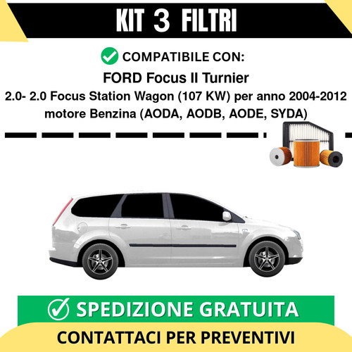 Kit filtri tagliando per - 3,