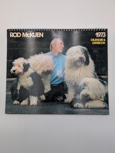 Rod mckuen 1973 calendario - rod, e