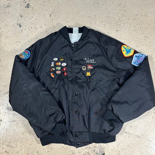 Rara giacca bomber bowling