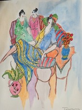 ITZCHAK TARKAY ACQUERELLO