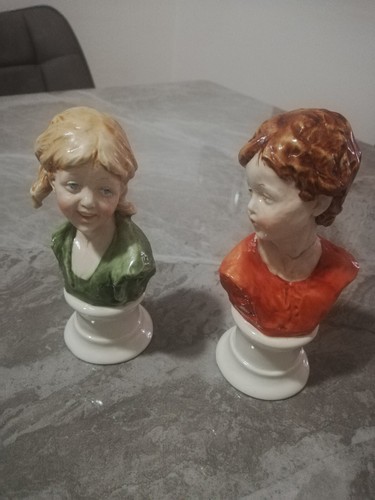 Coppia busti capodimonte - coppia,