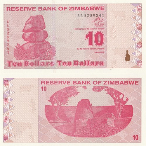 Zimbabwe banconota dollari - zimbabwe,