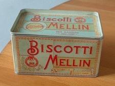 Scatola latta vuota biscotti - scatola,