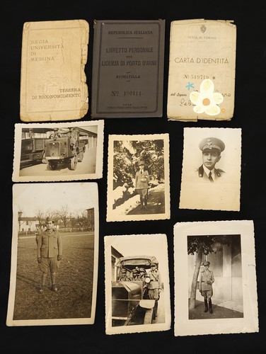 Lotto militaria documenti - ,