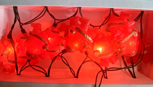 Catena luminosa con babbo - luminosa,