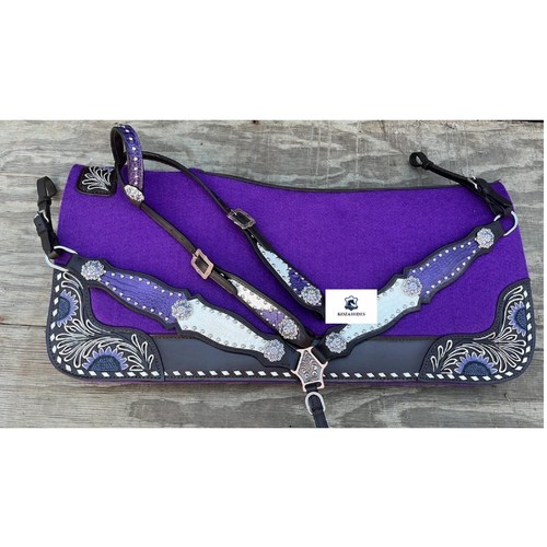 Sella cavallo lana western