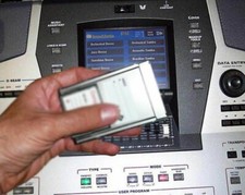 Pacchetto scheda di memoria esterna + adattatore pcmcia per E80 E50 E60