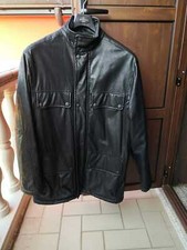 Giubbotto, giaccone in pelle Trussardi Jeans