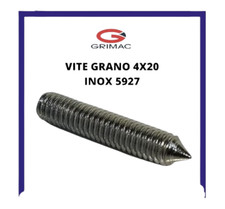 VITE GRANO 4X20 INOX  5927 - RICAMBI ORIGINALE PER MACCHINA DA CAFFE GRIMAC