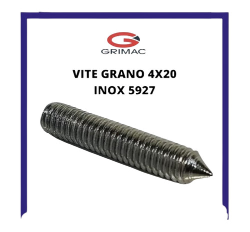 Vite grano 4x20 inox 5927 - 4x20,