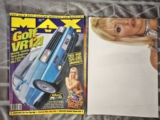 Max Power Magazine June 1997 Vintage Golf Issue VR12 2 x Jo Guest Posters