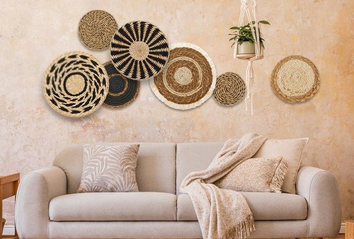 Set cesto parete boho - da,