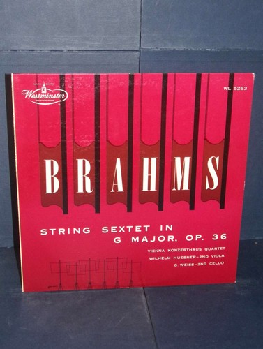 Promo brahms string - lp,