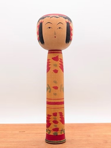 Ki1117 kokeshi vintage poupée - ki1117,