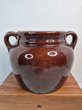 Antique Stoneware Crock Pot