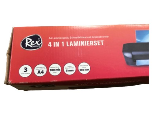 Laminatore rex office - 4in1, a4