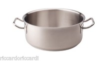 CASSERUOLA BASSA acciaio inox