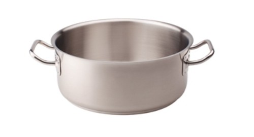 Casseruola bassa acciaio inox - casseruola,