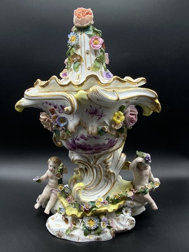 Meissen antico vaso - , in