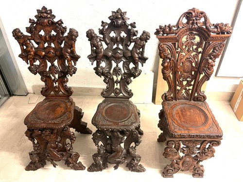 Sedie legno antiche - sedie,