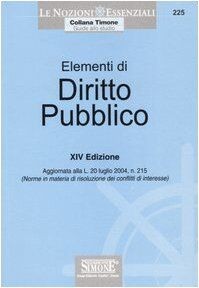 Elementi diritto pubblico - elementi,