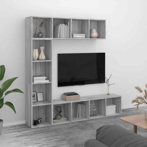 Vidaxl set mobili libreria - mobili, /