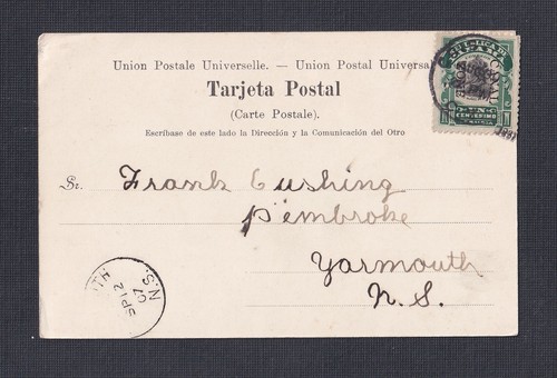 Usa canal zone 1907 ancon - canal,