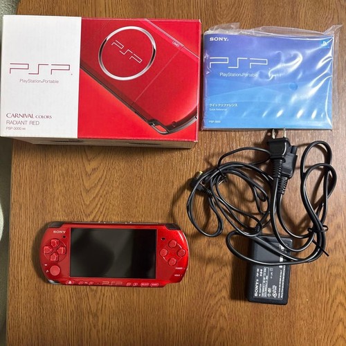 Console sony psp 3000 - console, rosso