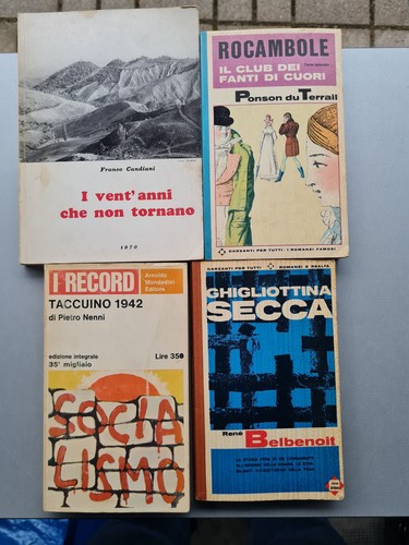 Stock libri anni 70 - di,