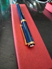Montblanc Noblesse Oblige Blu 585  14K Fountain Pen 