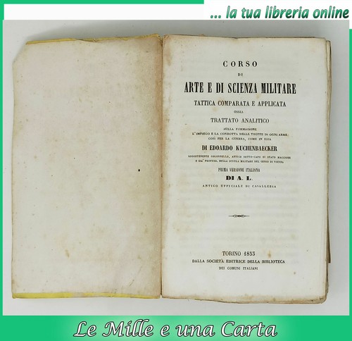 Libro antico militaria corso - militaria,