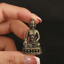 Solid Brass Sitting Buddha
