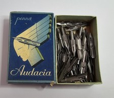 SCATOLA AUDACIA PENNINI  IN BOX MADE IN ITALIA VINTAGE 