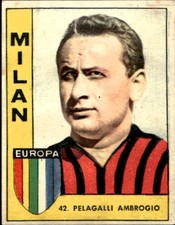 figurina calciatori imperia 1963/64 # 42 PELAGALLI AMBROGIO