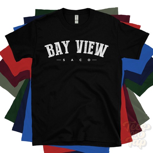 Shirt bay view saco usa - t-shirt,