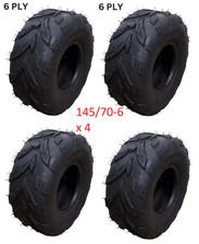 TQU03 4X PNEUMATICI 145/70-6