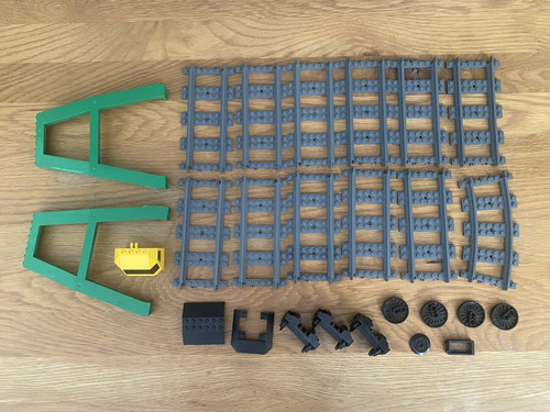 Lego treno ferrovie - treno, ricambi