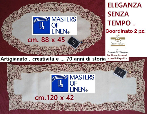 Grandi centri lino pizzo - centri,