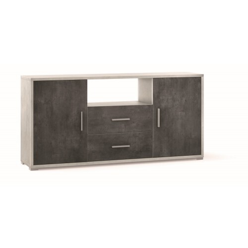 Mobile bianco nero ante con - ante,