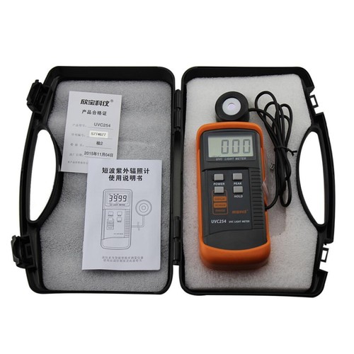 Misuratore luce uvc uvc254 - misuratore, di