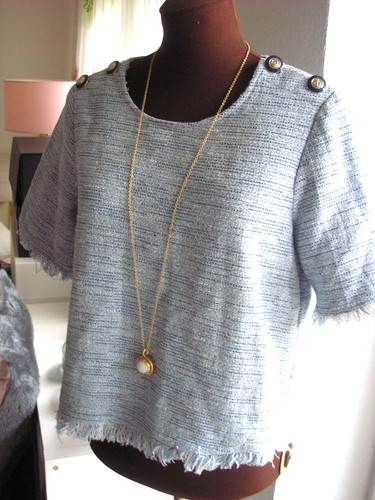 Zara french chic boucle shirt - zara,