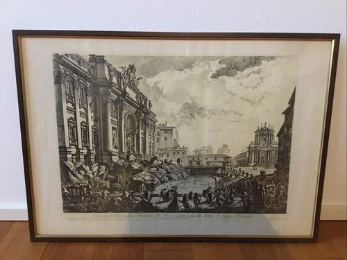 Quadro stampa piranesi del - piranesi,