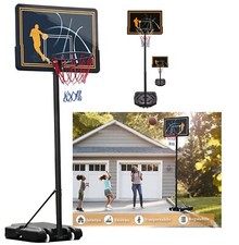 CANESTRO BASKET CON PIANTANA E TABELLONE REGOLABILE CM 140 - 250 PALLACANESTRO