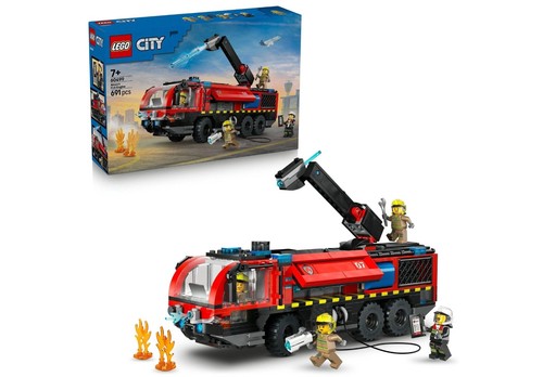 Lego city airport fire engine - city,